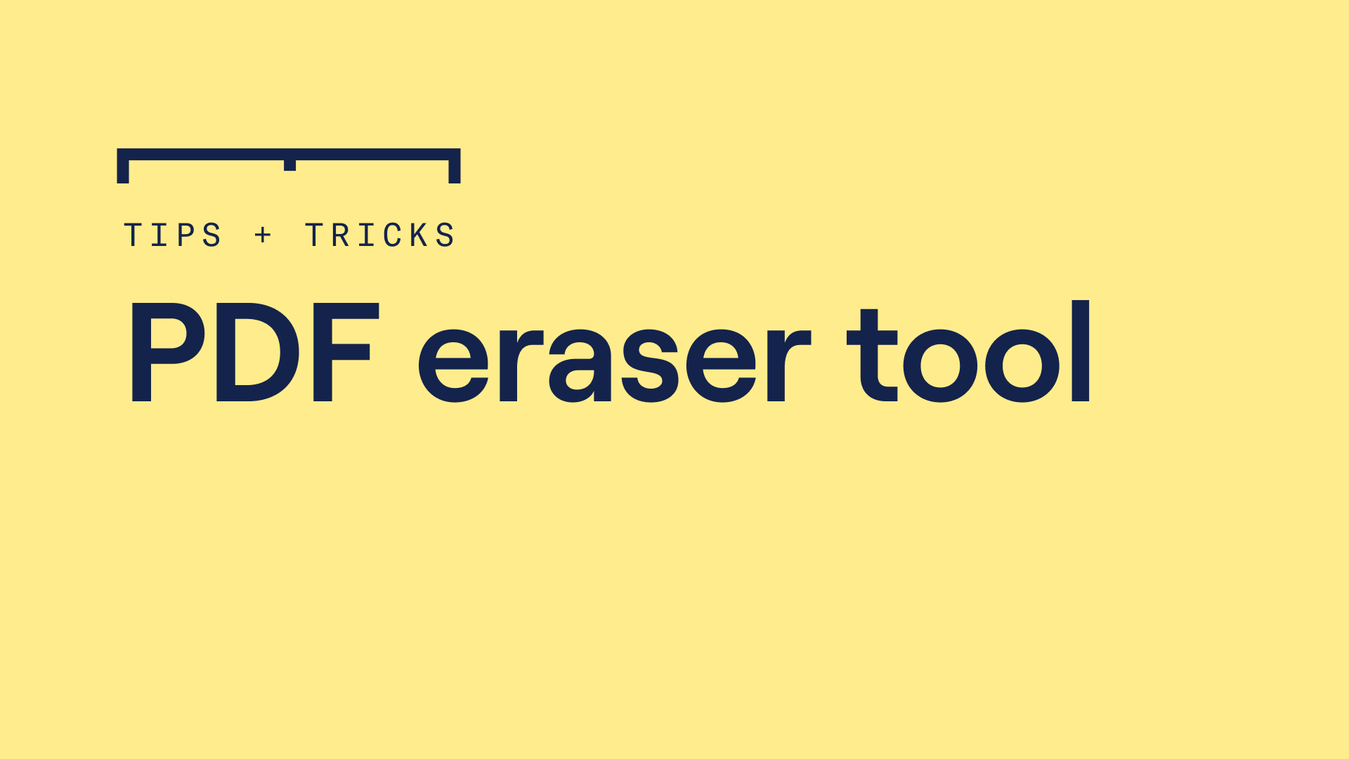 How to use the PDF eraser tool Drawboard
